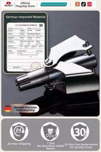 IMLUCKY | Mens Painless Nose Hair Scissors