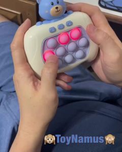 ไฟฟ้า ป็อปอิท รูปของเล่น 4 โหมด 30 เลเวล เกมส์กดพกพา ฟิดเจ็ต เล่นบีบ เล่นคลายเครียด ฟองเด้ง รุ่นที่ 2