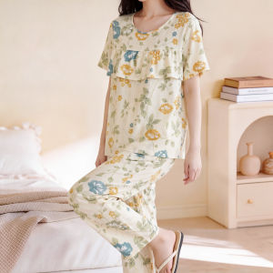 KASIHAN | Anti-bump Lightweight Summer Sleepwear Loose and Cool Cotton Silk