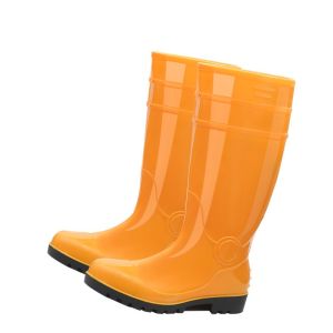 Giày Bốt Chống Trượt Cao Cổ Thép Chống Thấm Nước Cho Nam Và Nữ Giày Bảo Hộ Lao Động Chống Trượt Chống Dầu Chống Axit Và Alkali