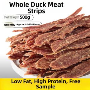 ZHUCHONG | Nutritious High-Protein Dried Meat Treats Chicken & Duck Jerky Dog Chew