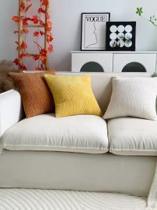 BUYNOW 1PC 4pcs/set Decorative Couch Throw Pillow Covers Striped Cushion Cases Soft Boho Square Pillow Covers Home Sofa Decor