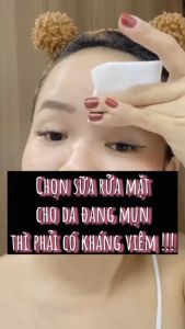 Sữa Rửa Mặt Không Xà Phòng Dịu Nhẹ Cho Da Nhạy Cảm - Mụn - Da Khô ARICAMUN Facial Cleanser 100ml