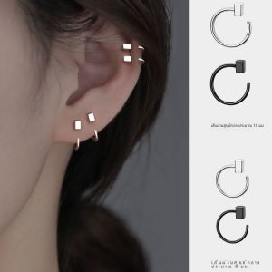 Hoa Tai Vuông Mini Thanh Lịch Dành Cho Nữ Trang Sức Thời Trang Phụ Kiện Thời Trang Trang Trí Tai Bằng Nhựa PVC