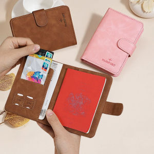 ผู้ถือหนังสือเดินทางสําหรับปกหนังสือเดินทางท่องเที่ยวส่วนบุคคลตัวป้องกันหนังสือเดินทางอุปกรณ์เสริมการเดินทางผู้ถือหนังสือเดินทางสําหรับผู้หญิง/ผู้ชาย