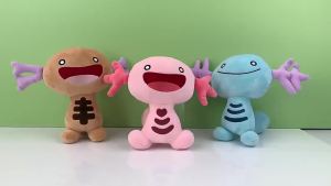 Bandai | Hot Kawaii Wooper Paldea Plush Cartoon Anime Game Character Soft Stuffed Paldean Wooper Plushie Doll Gifts for Baby Kids Fans
