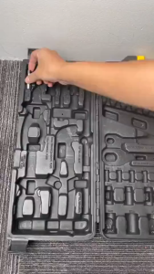 KEELAT 110pcs Hand Tools Multifunctional tool Box heavy duty Spanar Set Repairing set Socket Set