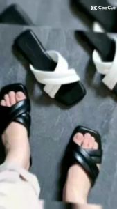 Sandal wanita Teplek Slop Silang Busa Terbaru RRC 17