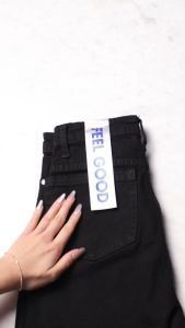 JINISO - Celana Jeans Highwaist Boyfriend 023 FEEL GOOD
