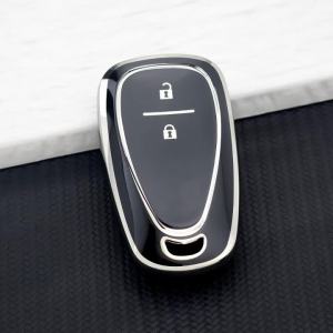TPU Car Key Case Cover for Chevrolet Malibu Blazer Traverse Seeker Onix Equino Volt Bolt Trax Orlando Cruze Spark Sonic Camaro