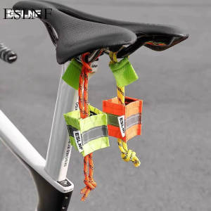 Eslnf(ESLNF) | ESLNF Reflective Bike Seat Hanger Safety Pendant High Visibility Night Riding Accessory Unique for Road Mountain Bikes