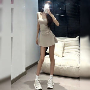 Homecore | Đầm Mini A-line Đen Tinh Khiết Dáng Ôm Eo