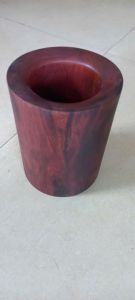 ống đựng bút gỗ cẩm Cao 16cm x12cm