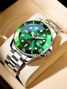 OLEVS | New Fashion Luminous Green Ghost Automatic Mechanical Mens Watch