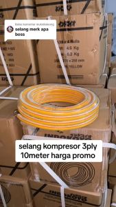 PAKET SET ALAT Cuci AC Motor Mobil Steam Power Sprayer  Portable SELANG 10 METER + STIK SANCHIN 30CM
