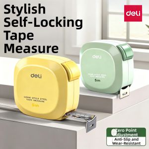 deli | High Aesthetic Self-Locking Anti-Slip Wear-Resistant Zero Correction Measurement Tool 5m