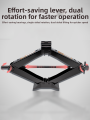 Lotus | Hydraulic Car Jack Manual Hand Crank Lying Jacks Changing Tire Tools. 