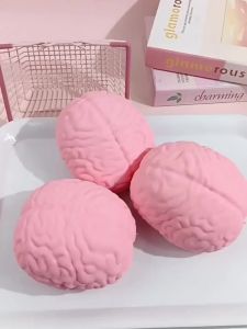 Squishy Jumbo Brain Stress Ball Squeeze Toys Stretchable Stress Relief Sensory Anxiety Relief Fidget Toys Gifts for Adults