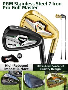 PGM GOLF | Men 7 Iron Practice Golf Club Carbon/Steel Shaft