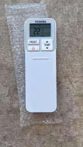 Remote Điều khiển điều hòa Toshiba NẮP TRƯỢT 2 CHIỀU- Hàng chính hãng TOSHIBA mới FULLBOX theo máy Tặng kèm Pin!!!