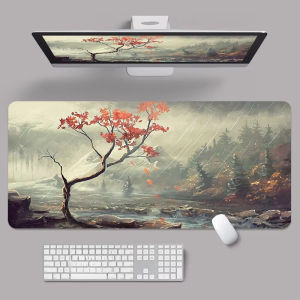 Bandai | Aesthetic Monkey King Sunset Scenery Large Gaming Mouse Pad Non-slip Extended Keyboard Desk Mat For Office Gaming Decor