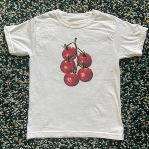 round Neck Printed Short Sleeve Top Womens Casual round Neck Printed Short-Sleeved Top