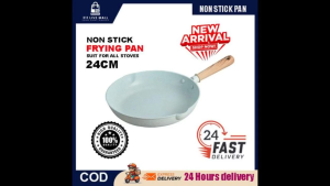 24CM GIYOCA FRYING PAN NON STICK COATING SUITABLE FOR ALL STOVES LIGHTWEIGHT DESIGN