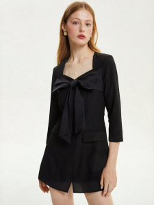 Vero Moda | Elegant and Simple Jumpsuit With Bow Detail 7/8 Sleeves