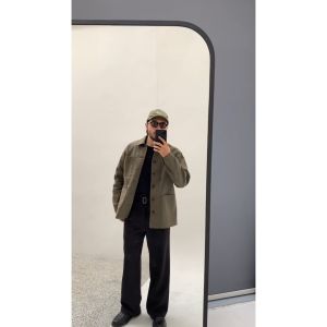 Kasual Celana Black Elite Wide Pant Pria