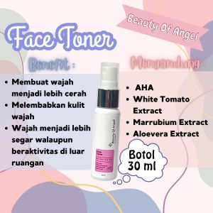 Beauty Of Angel - Brightening Face Toner White Tomato - Hydrating & Brightening Toner /Mencerahkan