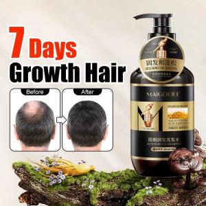 Hair Growth Shampoo Polygonum Multiflorum Anti Hair Loss Shampoo Herbal Hair Fall Treatment Improve Hair Quality Nourish Scalp Repair Damaged Hair Strengthens Hair Roots