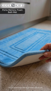 CotonSoft Porta Bath Mat I Bath Rug I Rug I Door Mat I Door Rug I Bathroom Mat I Bathroom Rug