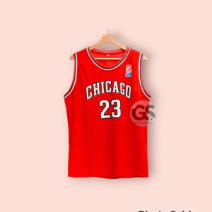 Jersey Basket MlCH34L J0RD4N CHlC4G0 BULL5 #23 Jersey Kaos Bakset Pria Dan Wanita