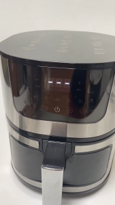 7L Air Fryer with View Window & LCD 2400W SG | Oil-Free Commercial & Home Use