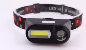 Outdoor camping Portable mini XPE+COB LED Headlamp USB charging Fishing headlights flashlight UNIACE