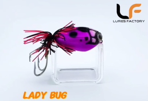 LURESFACTORY - TR LADY BUG 4.5cm 10.5g HARDBODY LURE TOPWATER
