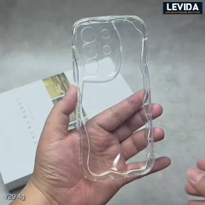 Softcase Silikon Bening Melting Case Gelombang Vivo Y400 Vivo Y29 4G