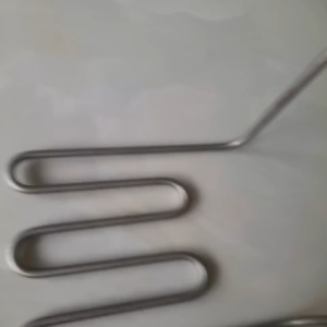 Điện Trở Nhiệt Bếp Chiên Nhúng Ngập Dầu. Mẫu chân rộng Điện áp 250v Công suất 300W Chất liệu Inox
