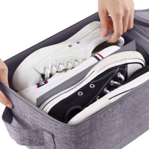 Homy Shoes Bag Travel Shoes Storage Bags Waterproof Shoe Bag Organiser for Sneakers Sports Shoes Slippers Large Capacity with Luggage Strap