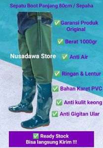 Sepatu Boots Petani panjang 80cm / sepaha