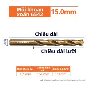 DIYUE | Bộ Đục Khoan Hợp Kim Coban Thép Cường Độ Cao