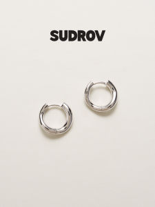 Simplicity High-End Irregular Twist Hoop Earrings