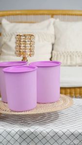 Toples Plastik Savina Set 3 Pcs: Penyimpanan yang Praktis & Berkualitas