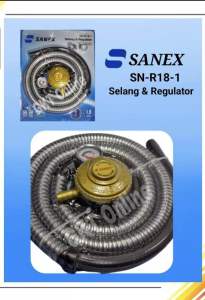 PAKET SELANG DAN REGULATOR GAS SNI YOSHIDA SELANG GAS