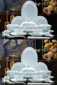 mornenjoy | Underglaze Lightweight Luxury Ceramic Tableware Set
