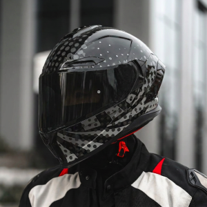 AIS | Bluetooth Full Face Helmet with Tail Wing 3C Certification