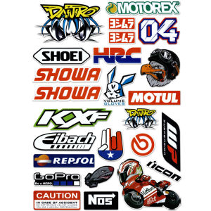 Reflective Stickers for Motorcycle Helmets And Body Decorations PVC Material Zomiiraa Brand RS-400-45 Model Other Category