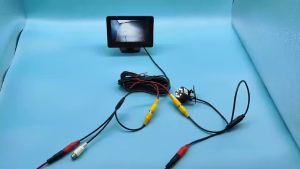 Bộ Camera Lùi Ô Tô Màn Hình HD 10.92cm Với 8 Đèn LED Hỗ Trợ Đỗ Xe Phụ Kiện Xe Hơi Bằng Nhựa ABS Đa Năng