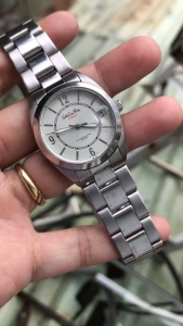 đồng hồ nữ si nhật thương hiệu VALENTINO ITALIA size 30mm dây vỏ thép 1 lịch