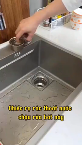 Bộ Lọc Rác Bồn Rửa Bát Chặn Thoát Nước 2in1